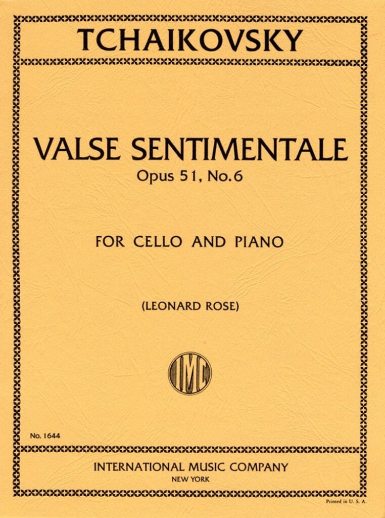 Valse Sentimentale, Opus 51, No. 6
